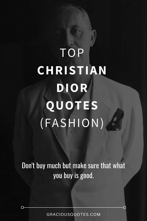 Christian Dior quotes inspirational